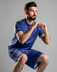 Men’s Patterned Purple Shorts