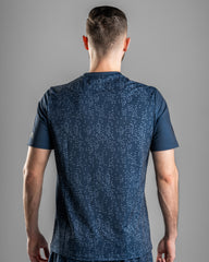 Men’s Patterned Blue T-shirt