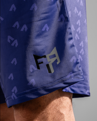 Men’s Patterned Purple Shorts